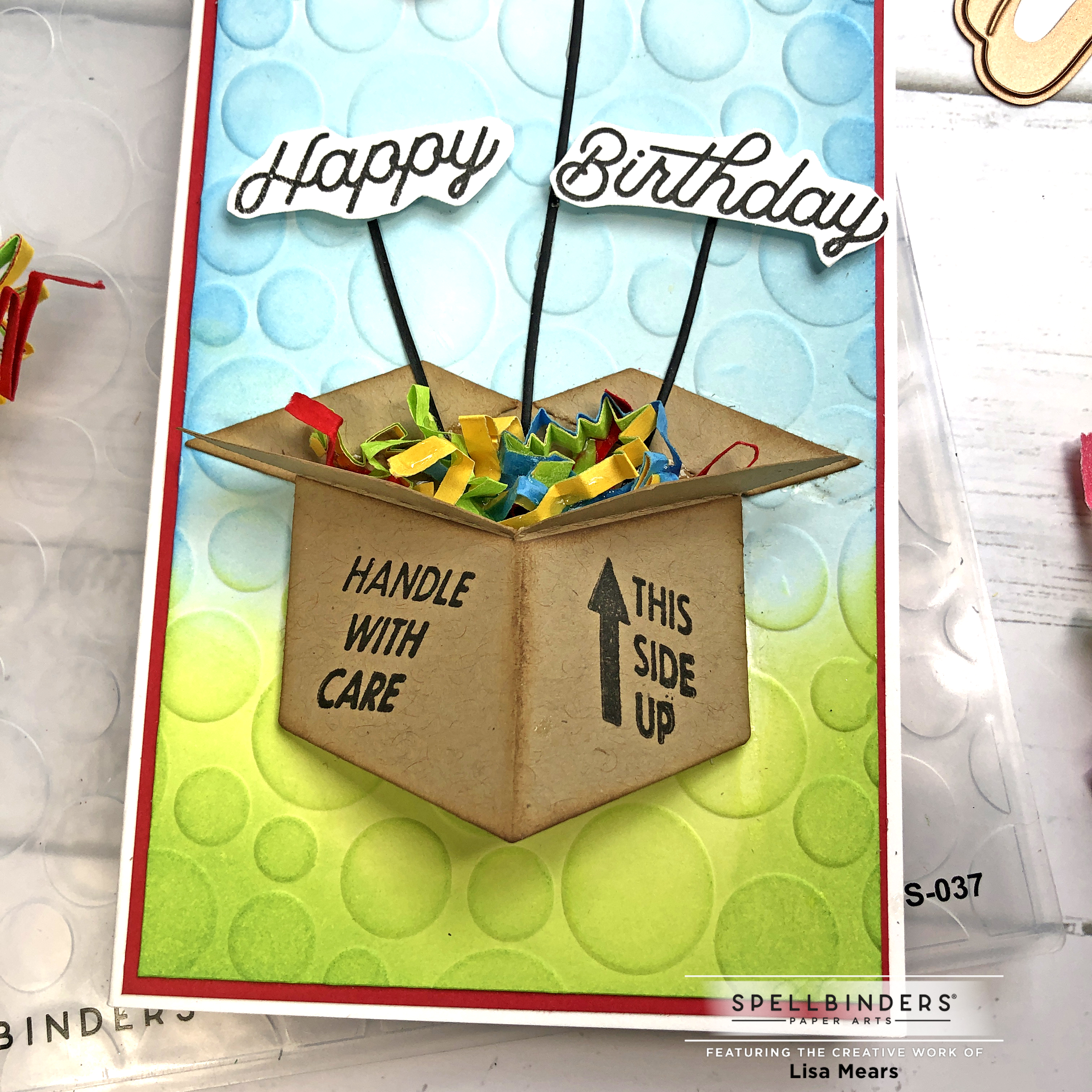 Spellbinders Birthday Celebration - Surprise Box