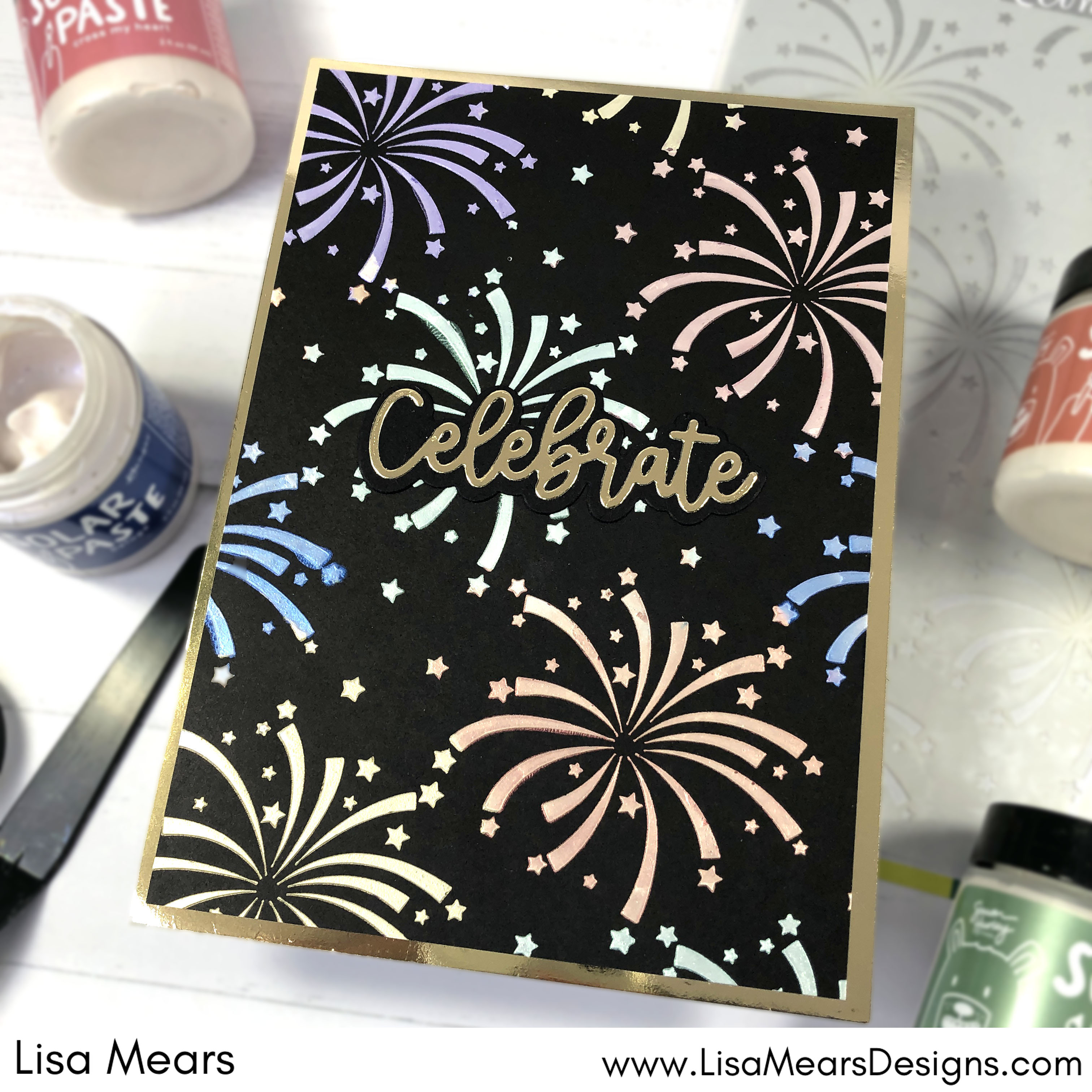 Simon Hurley's Lunar Paste – New Colors PLUS 6 ways to use Lunar Paste to  Make Cards – Lisa Mears Designs